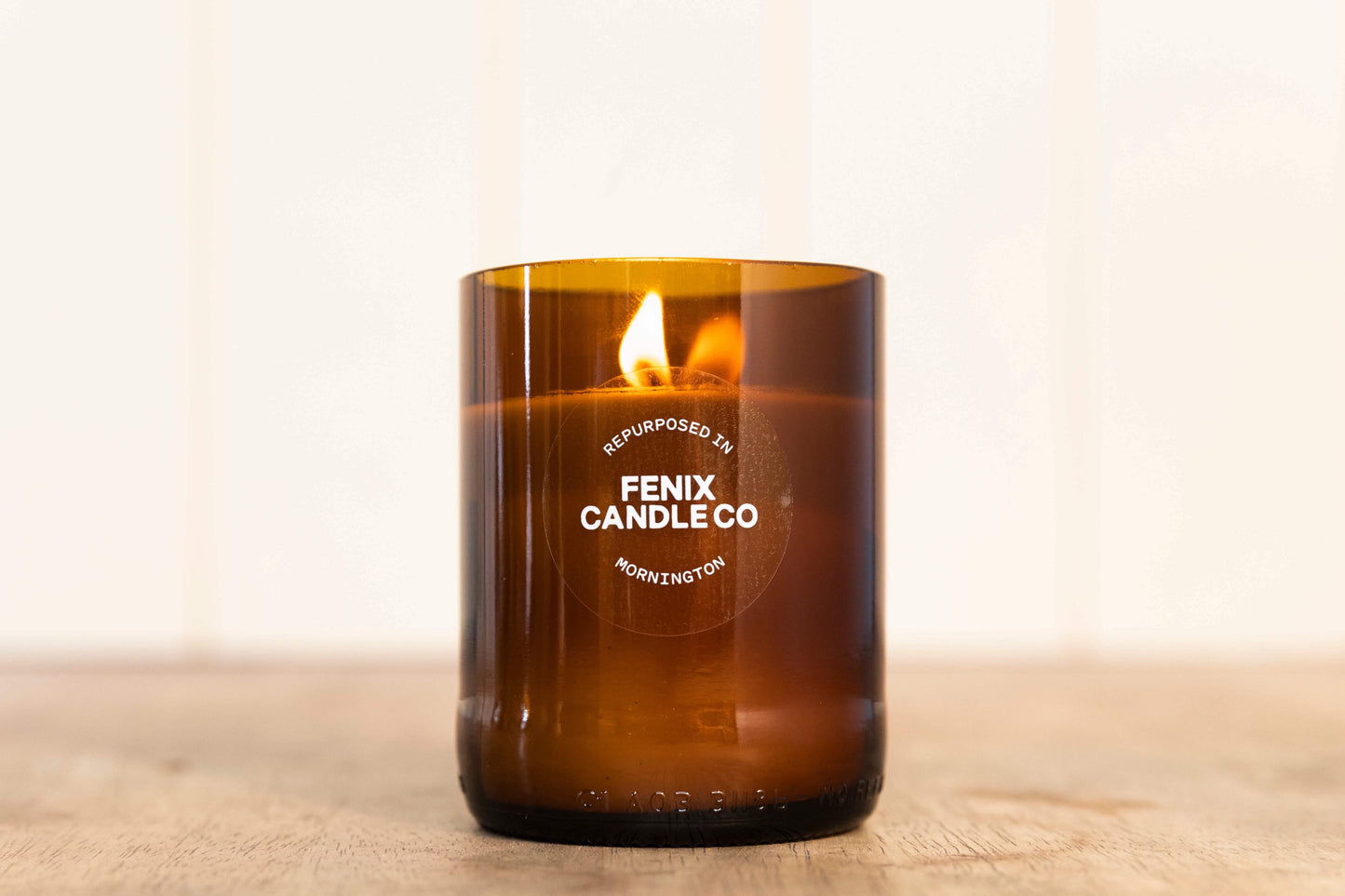 Citrus & Sage Beer Bottle Candle